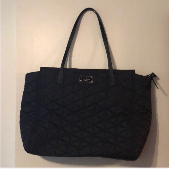 Black quilted Kate Spade purse! - Picture 6 of 7